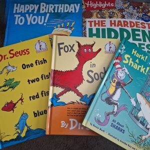 Dr. Seuss and Highlights Children's Book Set
